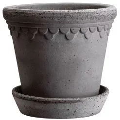 Bergs Potter Copenhagen Pot Grey, 35 Cm