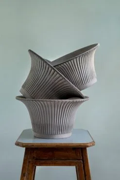 Front Page -Cheap Sagaform Store bergs potter daisy pot with saucer gra 0