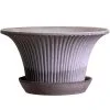 Bergs Potter Daisy Pot With Saucer Grå Ø30 Cm