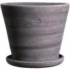Bergs Potter Julie Pot With Saucer Grey Ø30 Cm