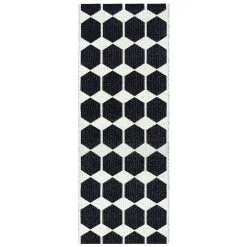 Brita Sweden Anna Rug Black, 70x140 Cm