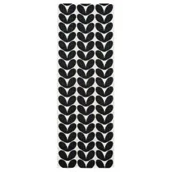 Brita Sweden Karin Rug Black, 70x200 Cm
