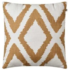 Chhatwal & Jonsson Diamond Cushion 50x50 Cm, Beige / Off White