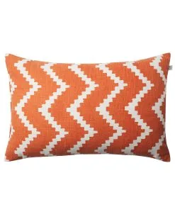 Chhatwal & Jonsson Ikat Sema Outdoor Cushion 40x60 Cm, Apricot Orange