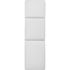 DIYTI Narrow Stripe Sunbed Cushion 50x186 Cm, White