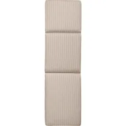 DIYTI Narrow Stripe Sunbed Cushion 50x186 Cm, Beige