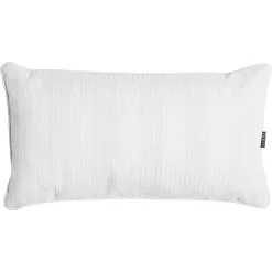 DIYTI Narrow Stripe Cushion 25x45 Cm, White