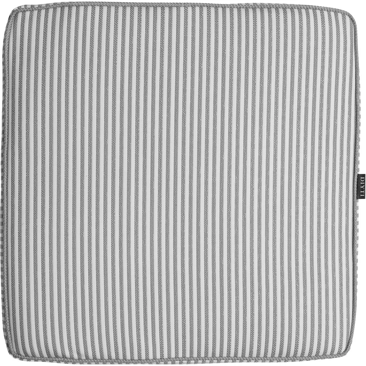 DIYTI Narrow Stripe Cushion 45x45 Cm, Grey 1 DIYTI Narrow Stripe Cushion 45x45 Cm, Grey