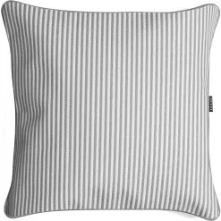 DIYTI Narrow Stripe Cushion 45x45 Cm, Grey