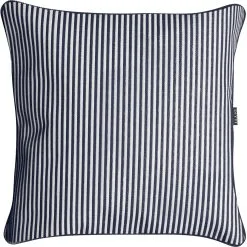 DIYTI Narrow Stripe Cushion 45x45 Cm, Navy