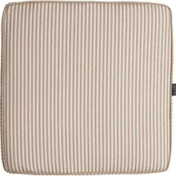 DIYTI Narrow Stripe Cushion 45x45 Cm, Beige
