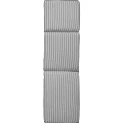 DIYTI Narrow Stripe Sunbed Cushion 50x186 Cm, Grey