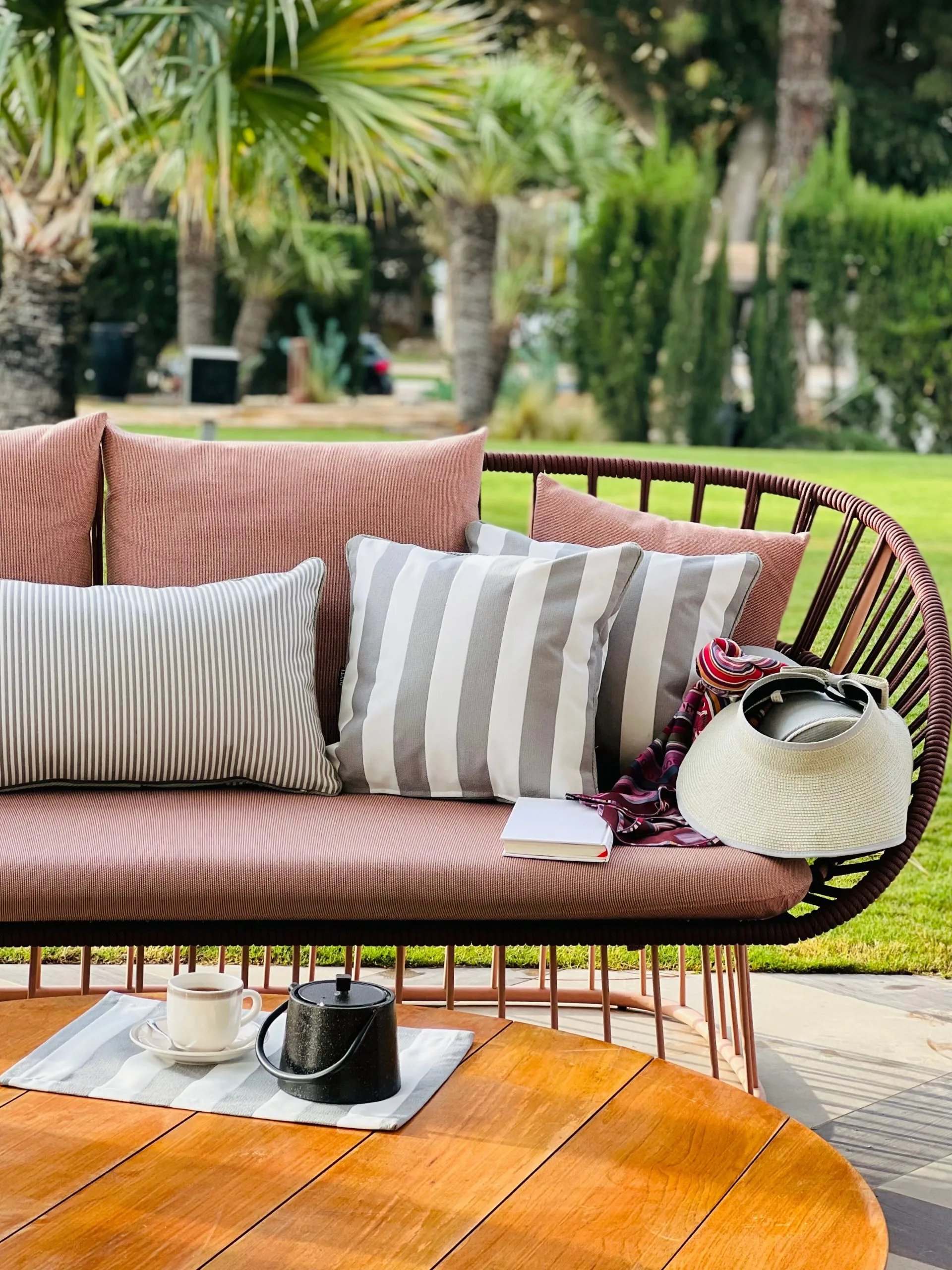 DIYTI Narrow Stripe Cushion 40x65 Cm, Grey 2 DIYTI Narrow Stripe Cushion 40x65 Cm, Grey - Image 2