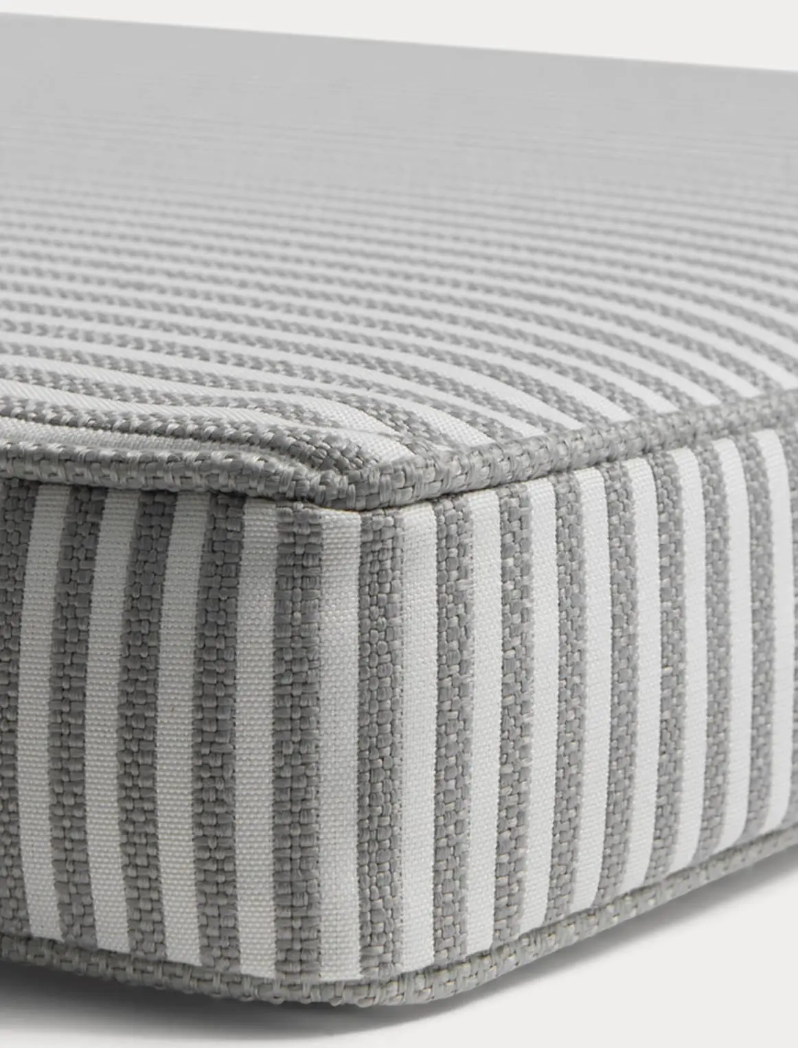 DIYTI Narrow Stripe Cushion 45x45 Cm, Grey 3 DIYTI Narrow Stripe Cushion 45x45 Cm, Grey - Image 3