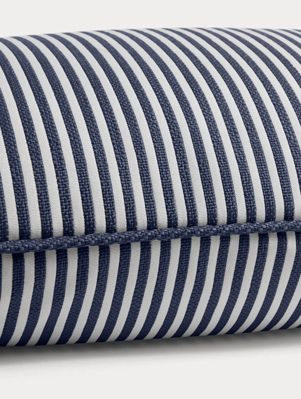 DIYTI Narrow Stripe Cushion 45x45 Cm, Navy 2 DIYTI Narrow Stripe Cushion 45x45 Cm, Navy - Image 2