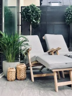 DIYTI Narrow Stripe Sunbed Cushion 60x186 Cm, Grey 6 DIYTI Narrow Stripe Sunbed Cushion 60x186 Cm, Grey -Cheap Sagaform Store diyti narrow stripe sunbed cushion 60x186 cm 9