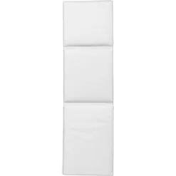 DIYTI Plain Sunbed Cushion 50x186 Cm, White