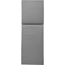 DIYTI Plain Sunbed Cushion 60x186 Cm, Grey