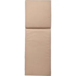 DIYTI Plain Sunbed Cushion 60x186 Cm, Beige