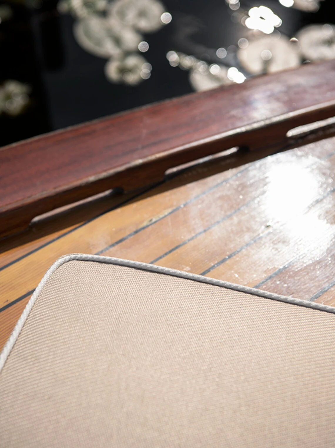 DIYTI Plain Boat Cushion 40x45 Cm, Beige 2 DIYTI Plain Boat Cushion 40x45 Cm, Beige - Image 2