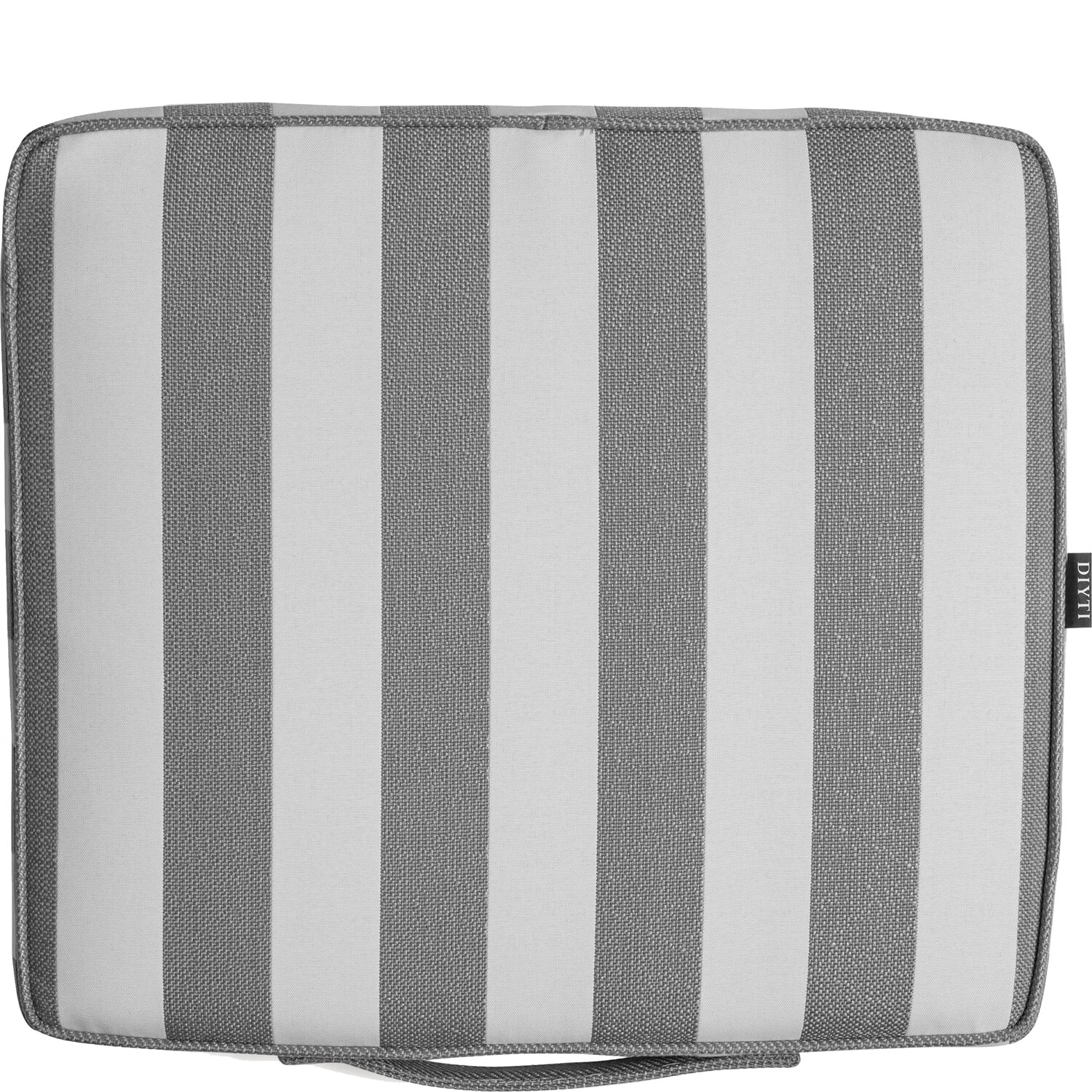 DIYTI Wide Stripe Boat Cushion 40x45 Cm, Grey 1 DIYTI Wide Stripe Boat Cushion 40x45 Cm, Grey
