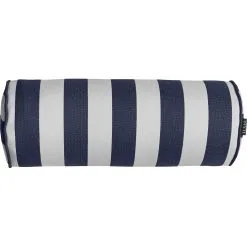 DIYTI Wide Stripe Cushion 17x45 Cm, Navy