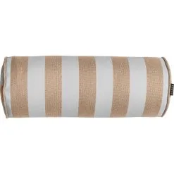 DIYTI Wide Stripe Cushion 17x45 Cm, Beige