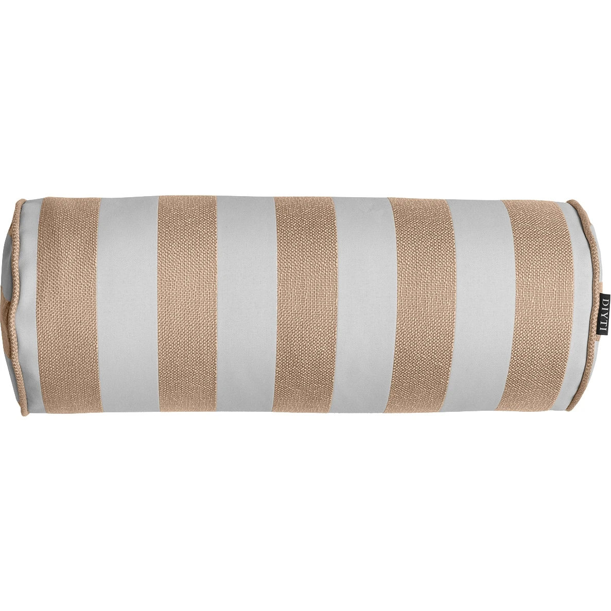 DIYTI Wide Stripe Cushion 17x45 Cm, Beige 1 DIYTI Wide Stripe Cushion 17x45 Cm, Beige