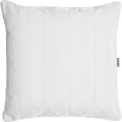 DIYTI Wide Stripe Cushion 45x45 Cm, White