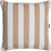 DIYTI Wide Stripe Cushion 45x45 Cm, Beige