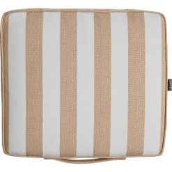 DIYTI Wide Stripe Boat Cushion 40x45 Cm, Beige