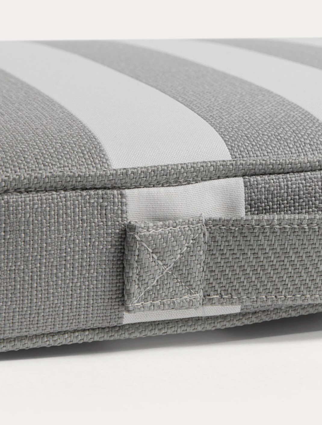 DIYTI Wide Stripe Boat Cushion 40x45 Cm, Grey 3 DIYTI Wide Stripe Boat Cushion 40x45 Cm, Grey - Image 3