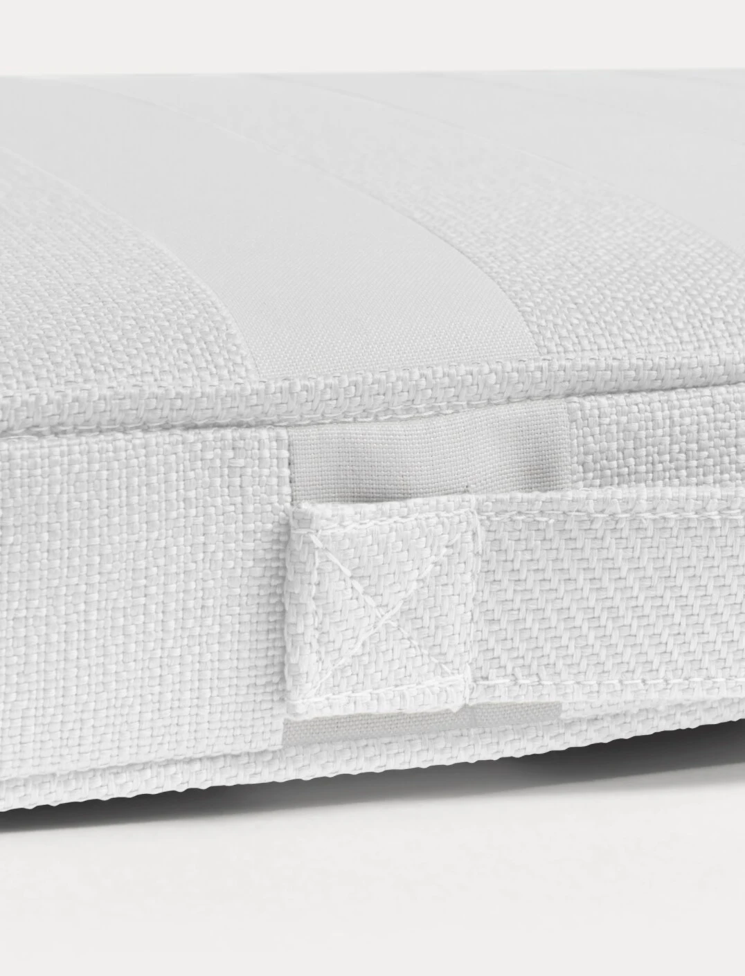 DIYTI Wide Stripe Boat Cushion 40x45 Cm, White 2 DIYTI Wide Stripe Boat Cushion 40x45 Cm, White - Image 2