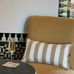 DIYTI Wide Stripe Cushion 25x45 Cm, Beige -Cheap Sagaform Store diyti wide stripe cushion 25x45 cm 14