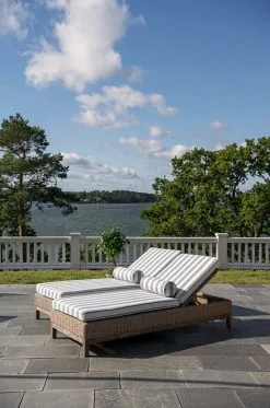 DIYTI Wide Stripe Sunbed Cushion 60x186 Cm, Grey -Cheap Sagaform Store diyti wide stripe sunbed cushion 60x186 cm 11