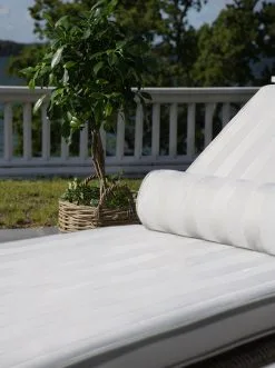 DIYTI Wide Stripe Sunbed Cushion 60x186 Cm, White -Cheap Sagaform Store diyti wide stripe sunbed cushion 60x186 cm 17