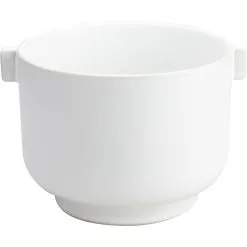 Ernst Flower Pot With Handle, D19,5 H15, White Sand