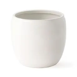 Ernst Pot Glazed Stoneware Ø19,5 Cm, White
