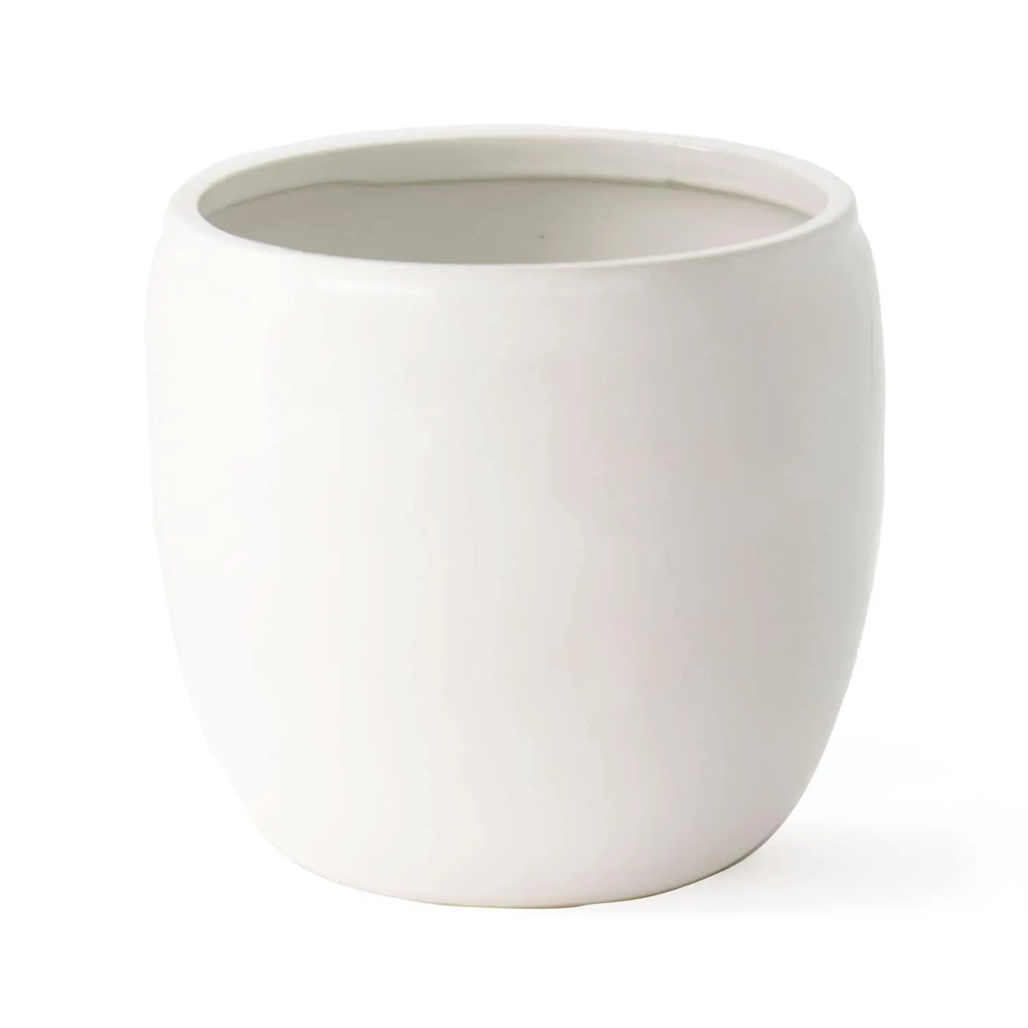 Ernst Pot Glazed Stoneware Ø22,5 Cm, White 1 Ernst Pot Glazed Stoneware Ø22,5 Cm, White