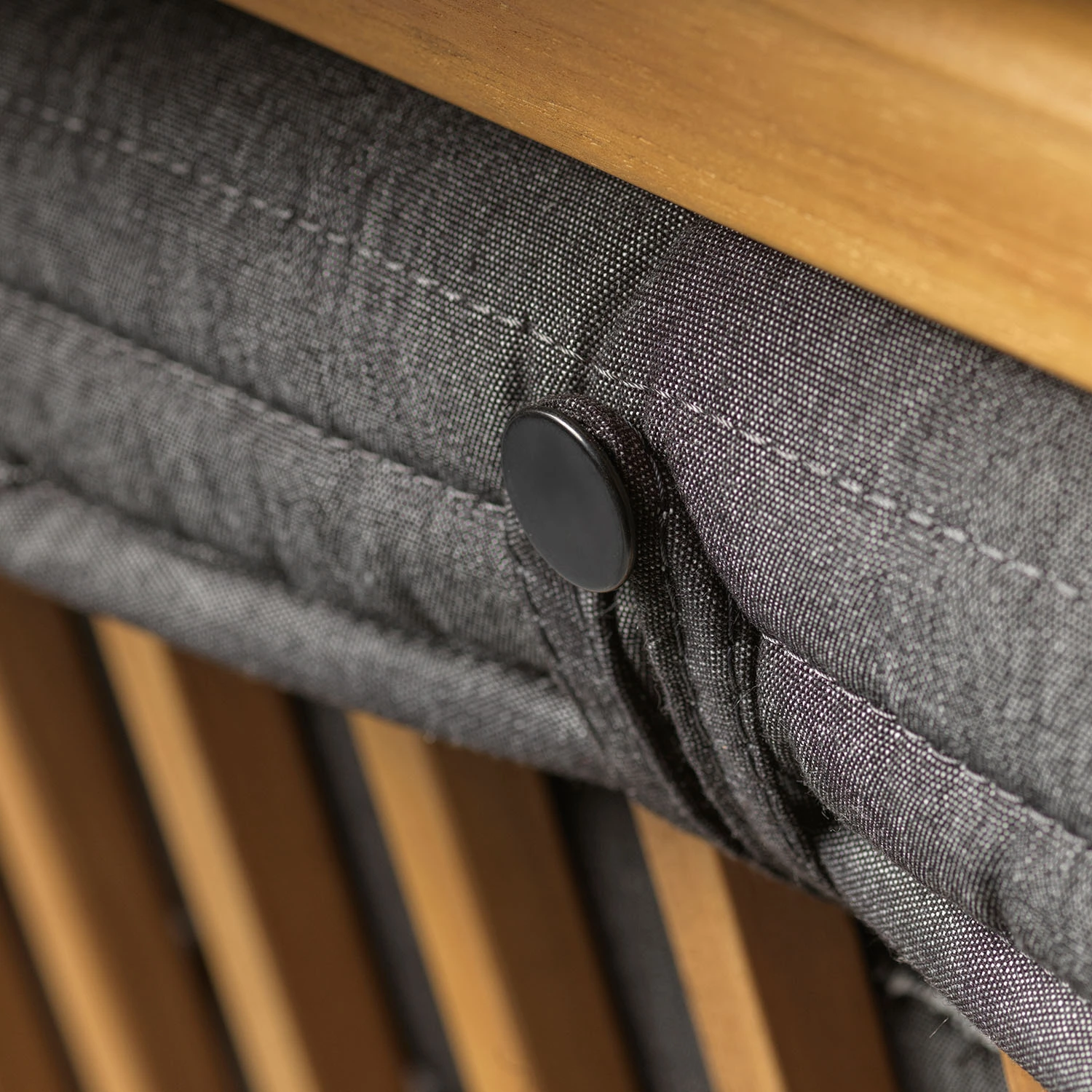 FDB Møbler M22 Cushion Anthracite, For M1 Sammen Dining Chair 3 FDB Møbler M22 Cushion Anthracite, For M1 Sammen Dining Chair - Image 3