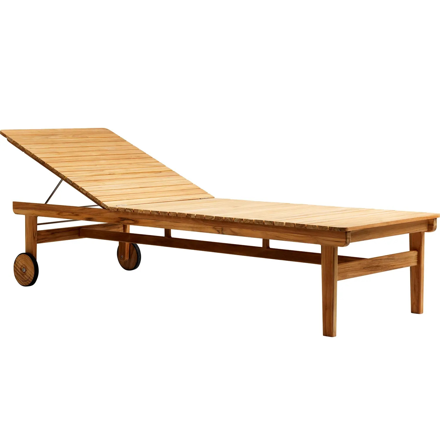 FDB Møbler M8 Sammen Sunbed Outdoor, Teak 1 FDB Møbler M8 Sammen Sunbed Outdoor, Teak