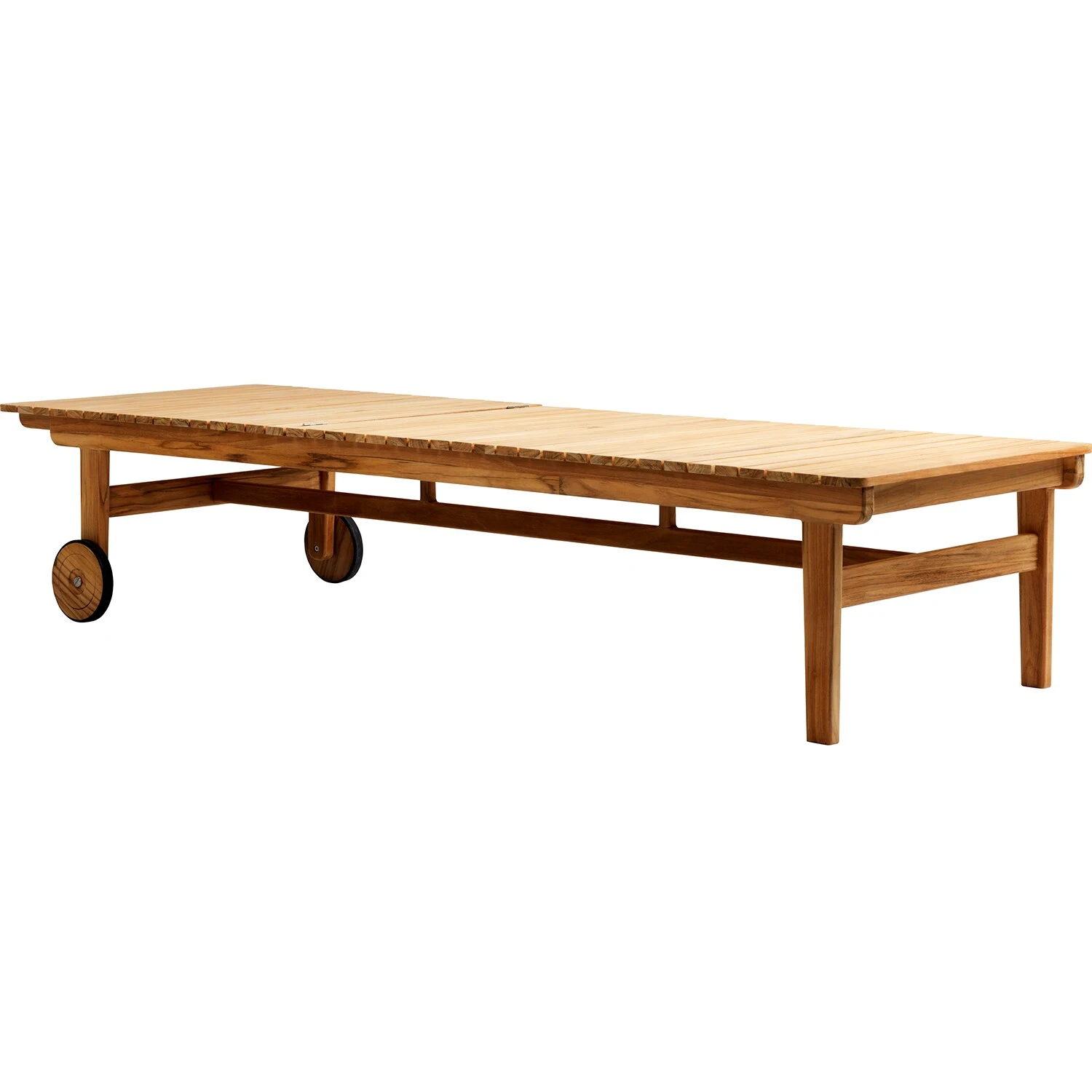 FDB Møbler M8 Sammen Sunbed Outdoor, Teak 2 FDB Møbler M8 Sammen Sunbed Outdoor, Teak - Image 2