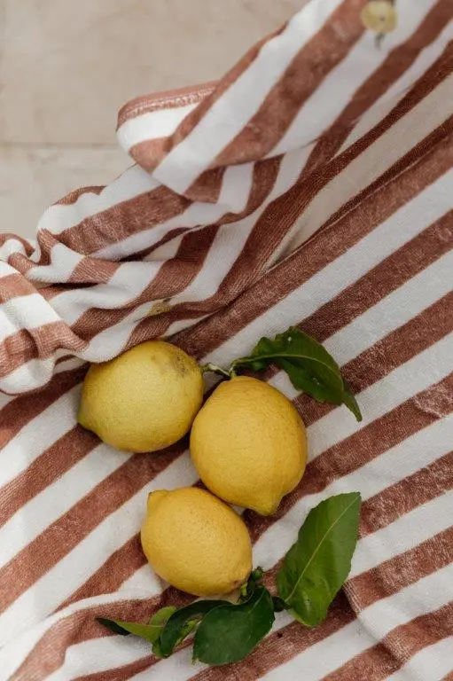 Garbo & Friends Stripe Pear Bath Sheet, 100x150 Cm 2 Garbo & Friends Stripe Pear Bath Sheet, 100x150 Cm - Image 2