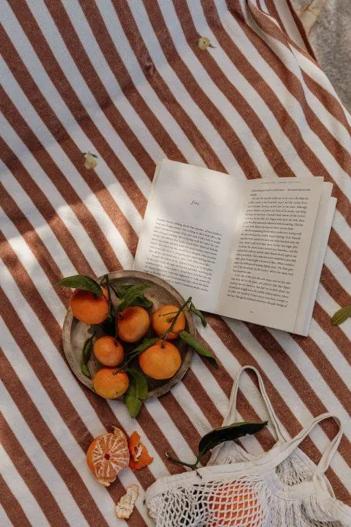 Garbo & Friends Stripe Pear Bath Sheet, 100x150 Cm 3 Garbo & Friends Stripe Pear Bath Sheet, 100x150 Cm - Image 3