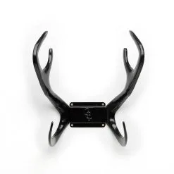 Garden Glory Reindeer Wall Mount, Black