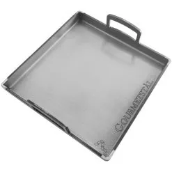 Gourmetstål Steel Griddle With Handles, 32x32 Cm