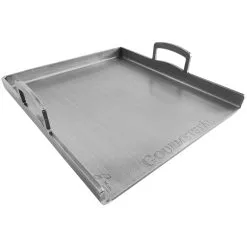 Gourmetstål Steel Griddle With Handles, 34x39 Cm