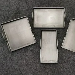 Gourmetstål Steel Griddle With Handles, 25x42 Cm -Cheap Sagaform Store gourmetstal steel griddle with handles 8 2