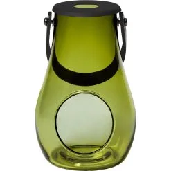 Holmegaard Design With Light Lantern Olive, H16,5 Cm