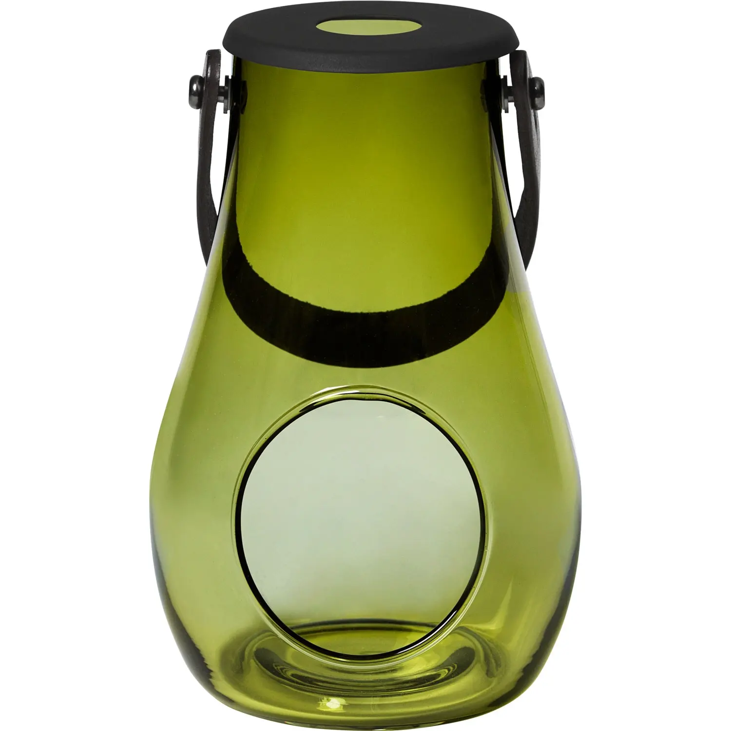 Holmegaard Design With Light Lantern Olive, H16,5 Cm 1 Holmegaard Design With Light Lantern Olive, H16,5 Cm